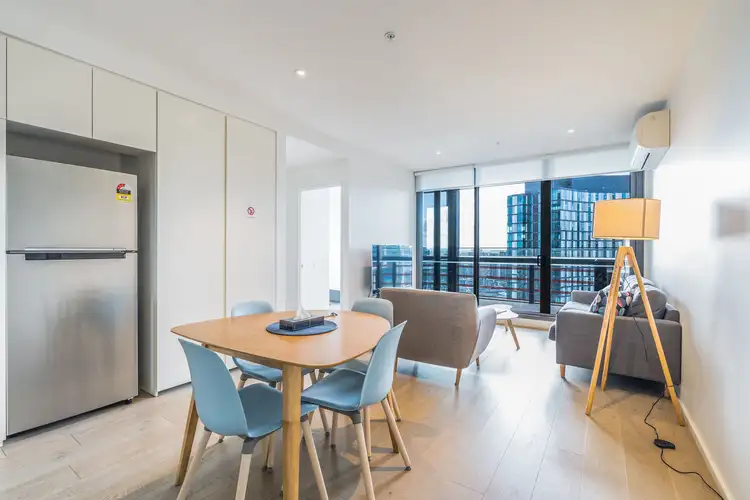 Second view of Homely apartment listing, 2501N/889 Collins Street, Docklands VIC 3008