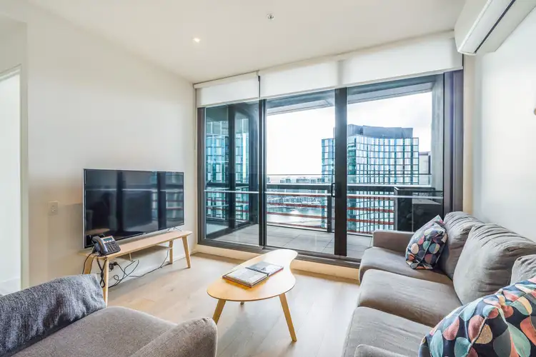 Third view of Homely apartment listing, 2501N/889 Collins Street, Docklands VIC 3008