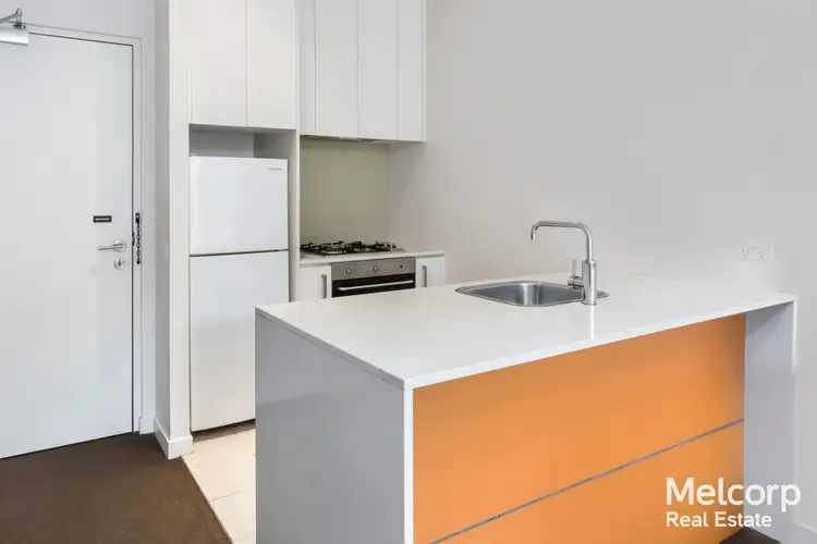 Second view of Homely apartment listing, 2110/8 Franklin Street, Melbourne VIC 3000