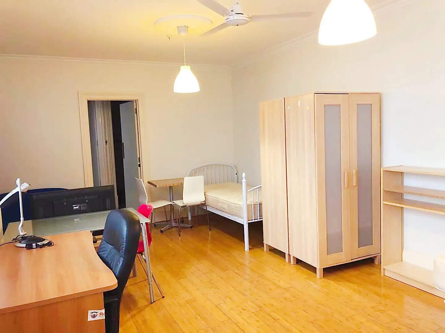Main view of Homely studio listing, 111/445 Elizabeth Street, Melbourne VIC 3000