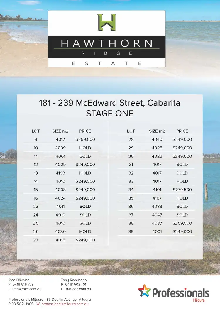 Second view of Homely land listing, LOT 35, 181-239 Mcedward Street, Cabarita VIC 3505