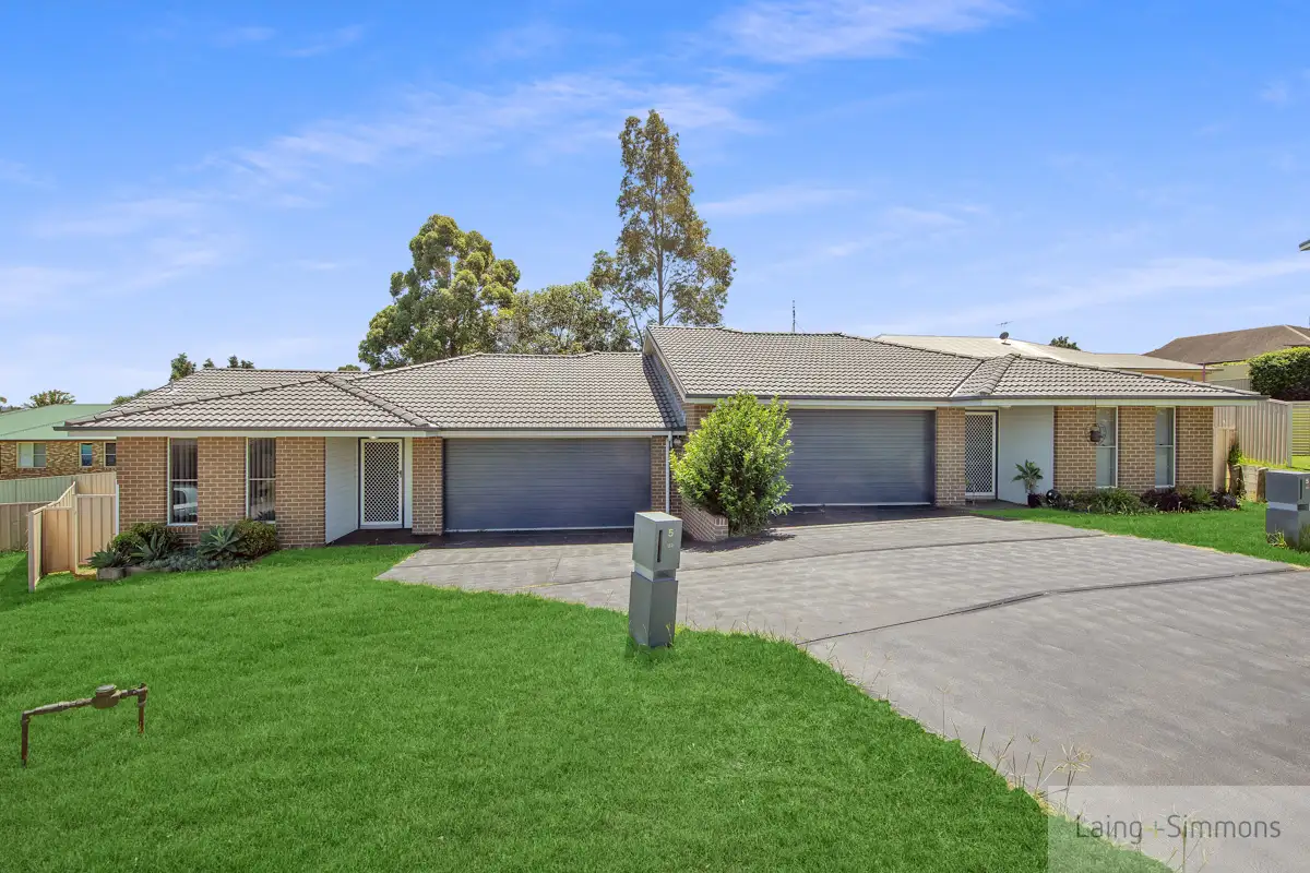Main view of Homely villa listing, 1/5 Koppie Close, Raworth NSW 2321