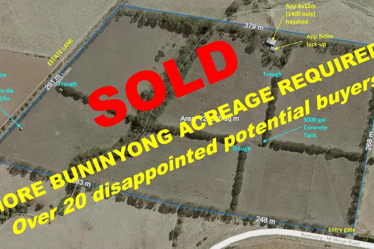 Main view of Homely land listing, LOT 1 Buninyong Mount Mercer Road, Buninyong VIC 3357
