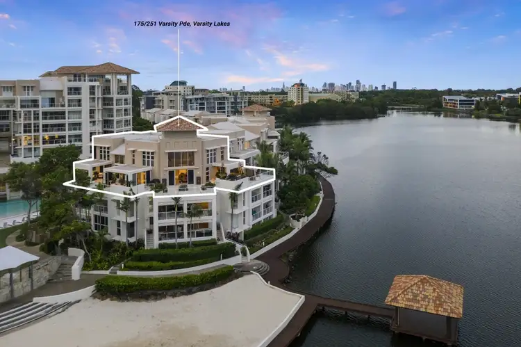 Main view of Homely apartment listing, 174-175/251 Varsity Parade, Varsity Lakes QLD 4227