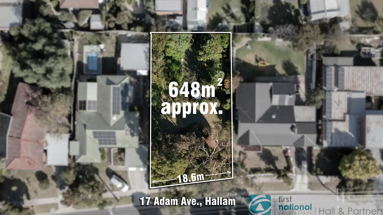 Main view of Homely land listing, 17 Adam Avenue, Hallam VIC 3803