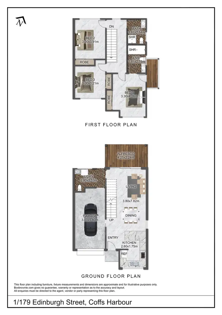 Sixth view of Homely townhouse listing, 2/179 Edinburgh Street, Coffs Harbour Jetty NSW 2450