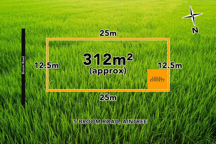 Main view of Homely land listing, 5 Broom Road, Aintree VIC 3336