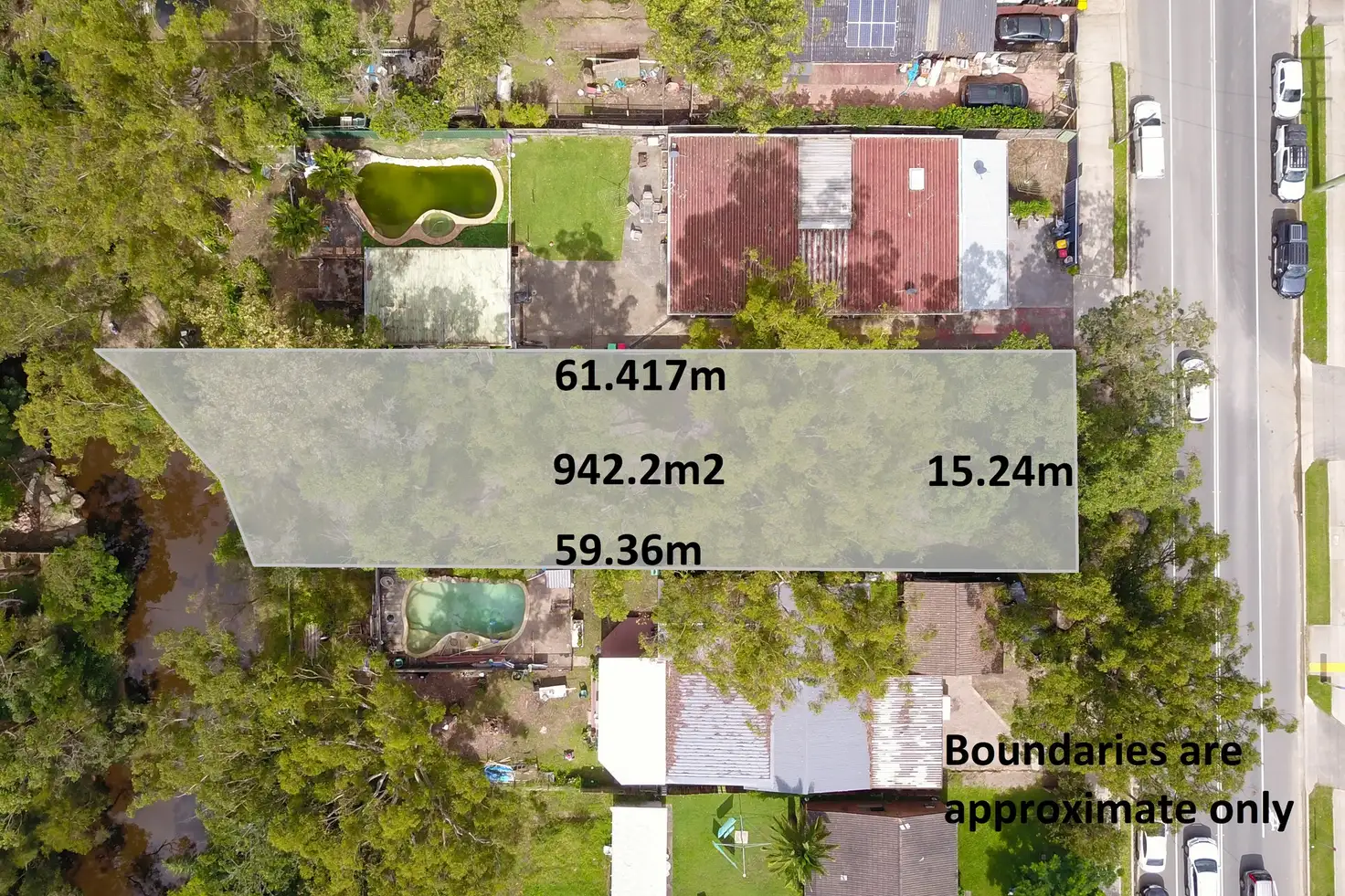 Main view of Homely land listing, 8 Tumbi Creek Road, Berkeley Vale NSW 2261
