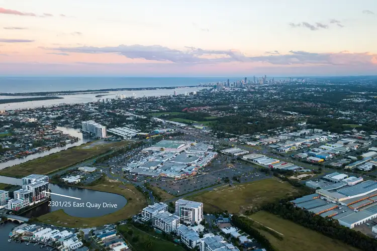 Main view of Homely unit listing, 2301/25-31 East Quay Drive, Biggera Waters QLD 4216