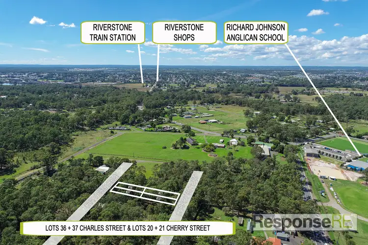 Second view of Homely land listing, LOT 20-21 36-3 Cherry & Charles Street, Marsden Park NSW 2765