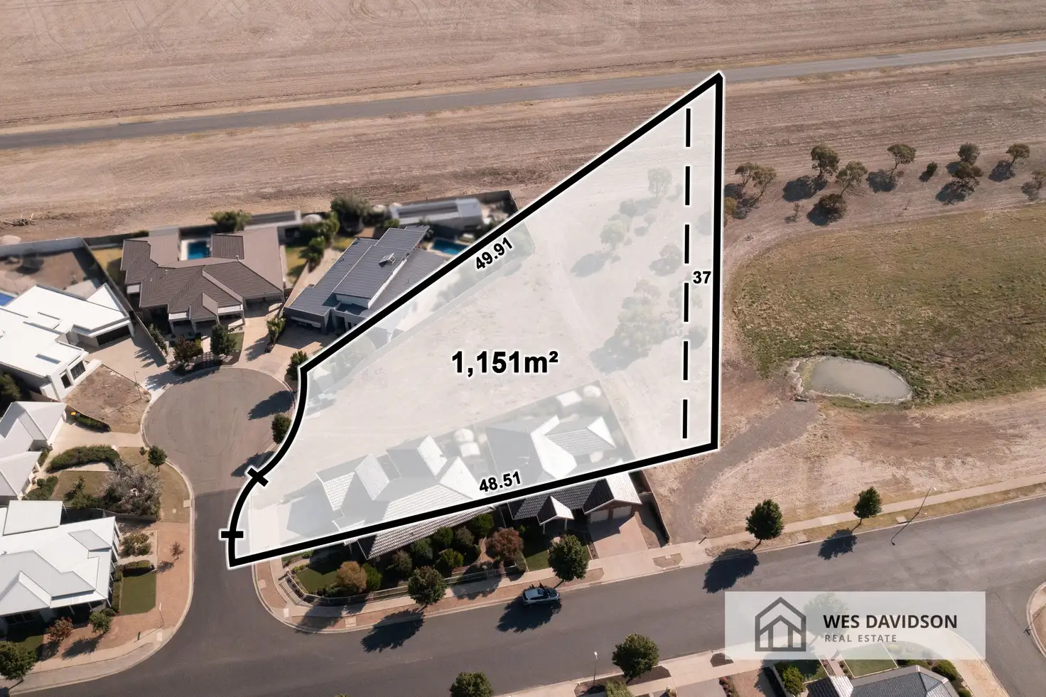 Main view of Homely land listing, 6 Ritchie Court, Horsham VIC 3400