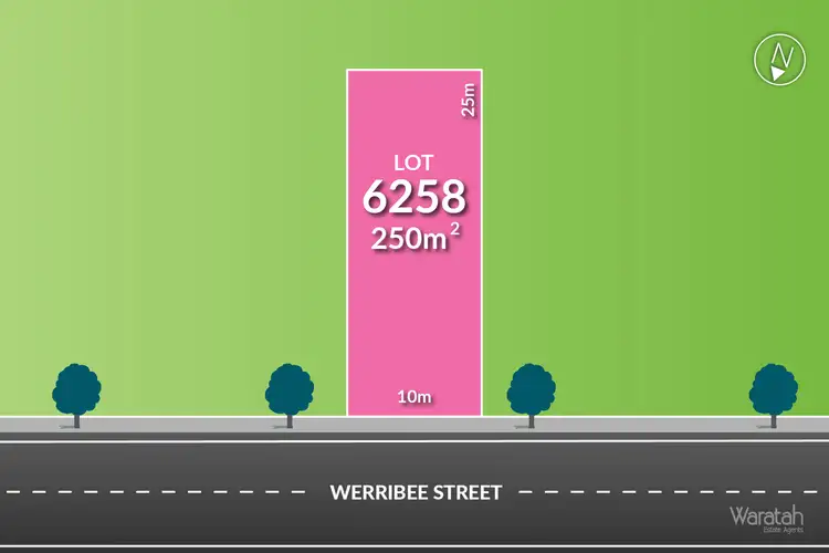 Main view of Homely land listing, LOT 6258 Werribee Street, Marsden Park NSW 2765