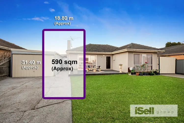 Main view of Homely house listing, 5 Rosa Avenue, Springvale VIC 3171