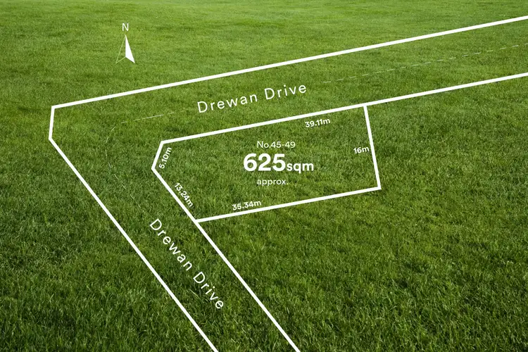 Main view of Homely land listing, 45-49 Drewan Drive, Wandana Heights VIC 3216