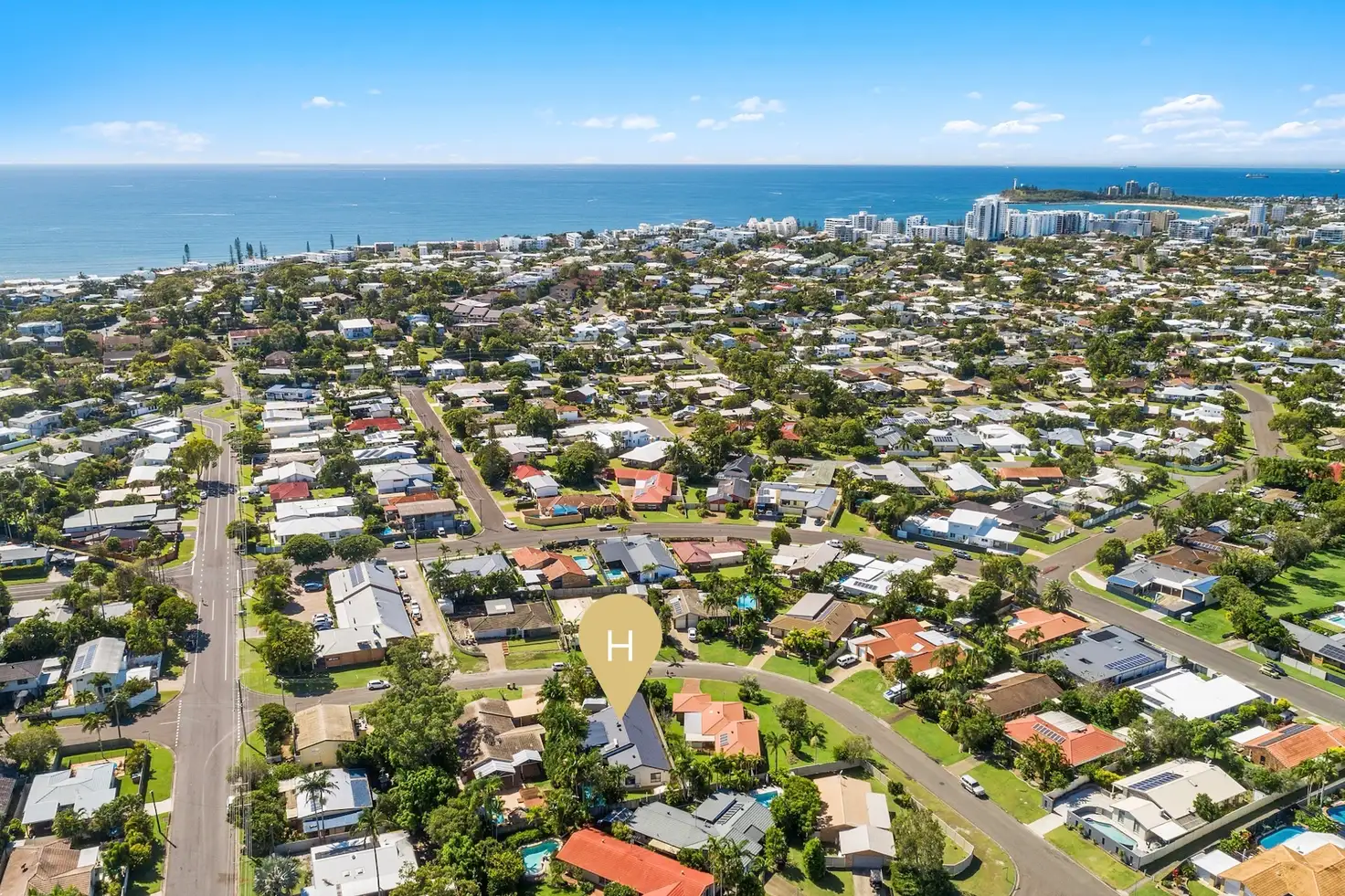 Main view of Homely house listing, 32 Jacaranda Drive, Mooloolaba QLD 4557