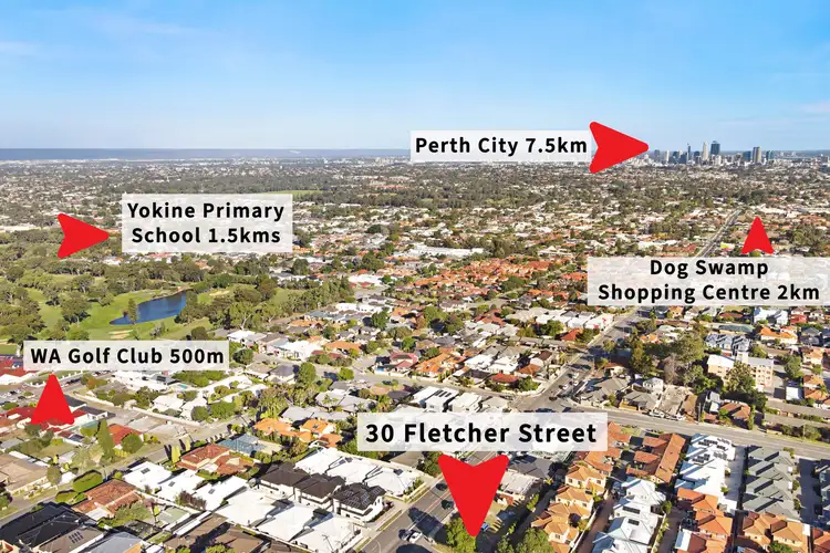 Main view of Homely land listing, 30 Fletcher Street, Yokine WA 6060