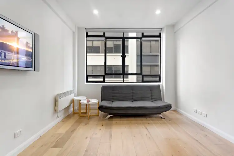 Third view of Homely studio listing, 806/39 Queen Street, Melbourne VIC 3000