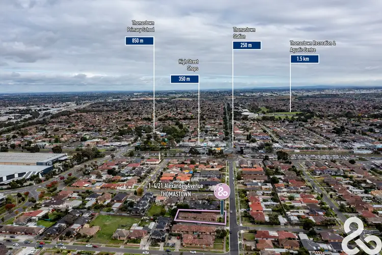 Fifth view of Homely block of units listing, 1-4/21 Alexander Avenue, Thomastown VIC 3074