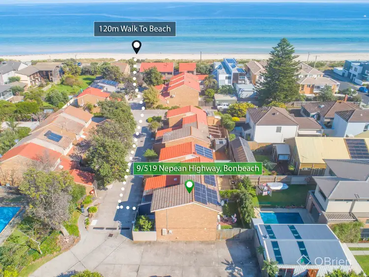 Main view of Homely townhouse listing, 9/519-521 Nepean Highway, Bonbeach VIC 3196