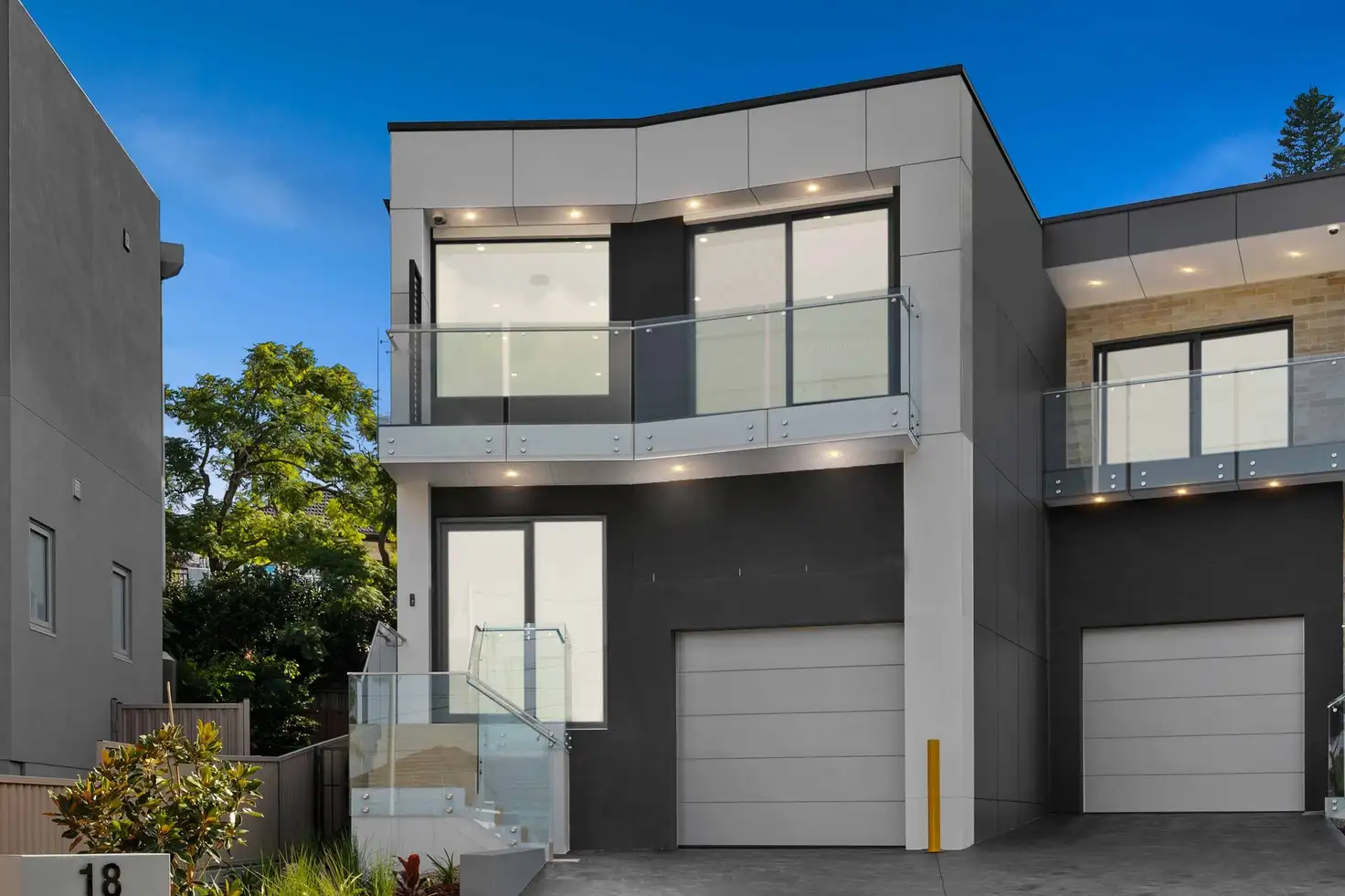 Main view of Homely semi-detached listing, 18 & 18A Jervis Street, Ermington NSW 2115