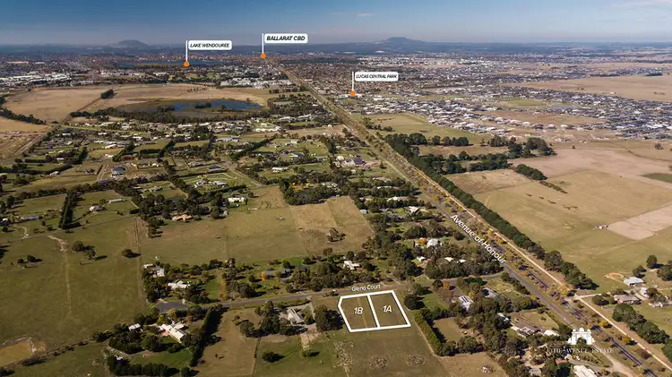 Main view of Homely land listing, 1B Gleno Court, Cardigan VIC 3352