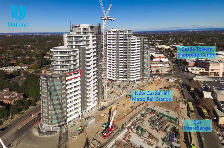 Main view of Homely apartment listing, B1109/299-309 Old Northern Road, Castle Hill NSW 2154