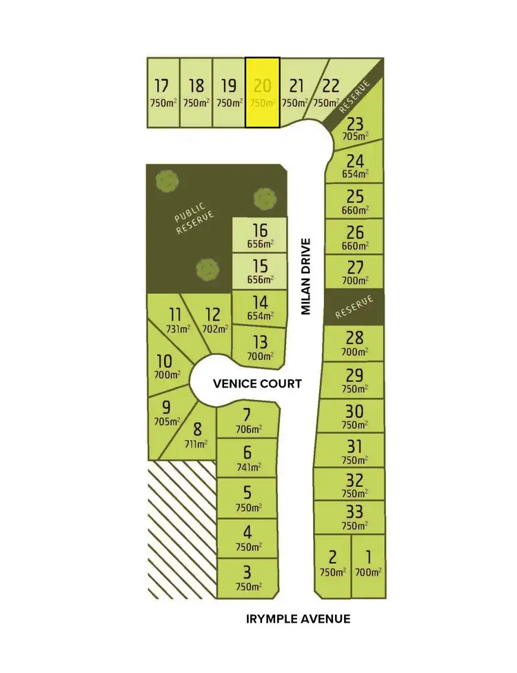 Third view of Homely land listing, 32 Milan Drive, Irymple VIC 3498
