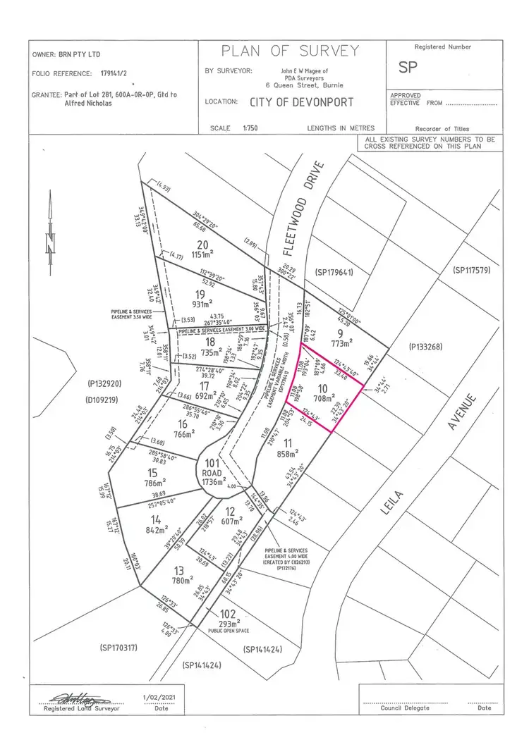 Second view of Homely land listing, LOT 10 Fleetwood Drive, Spreyton TAS 7310