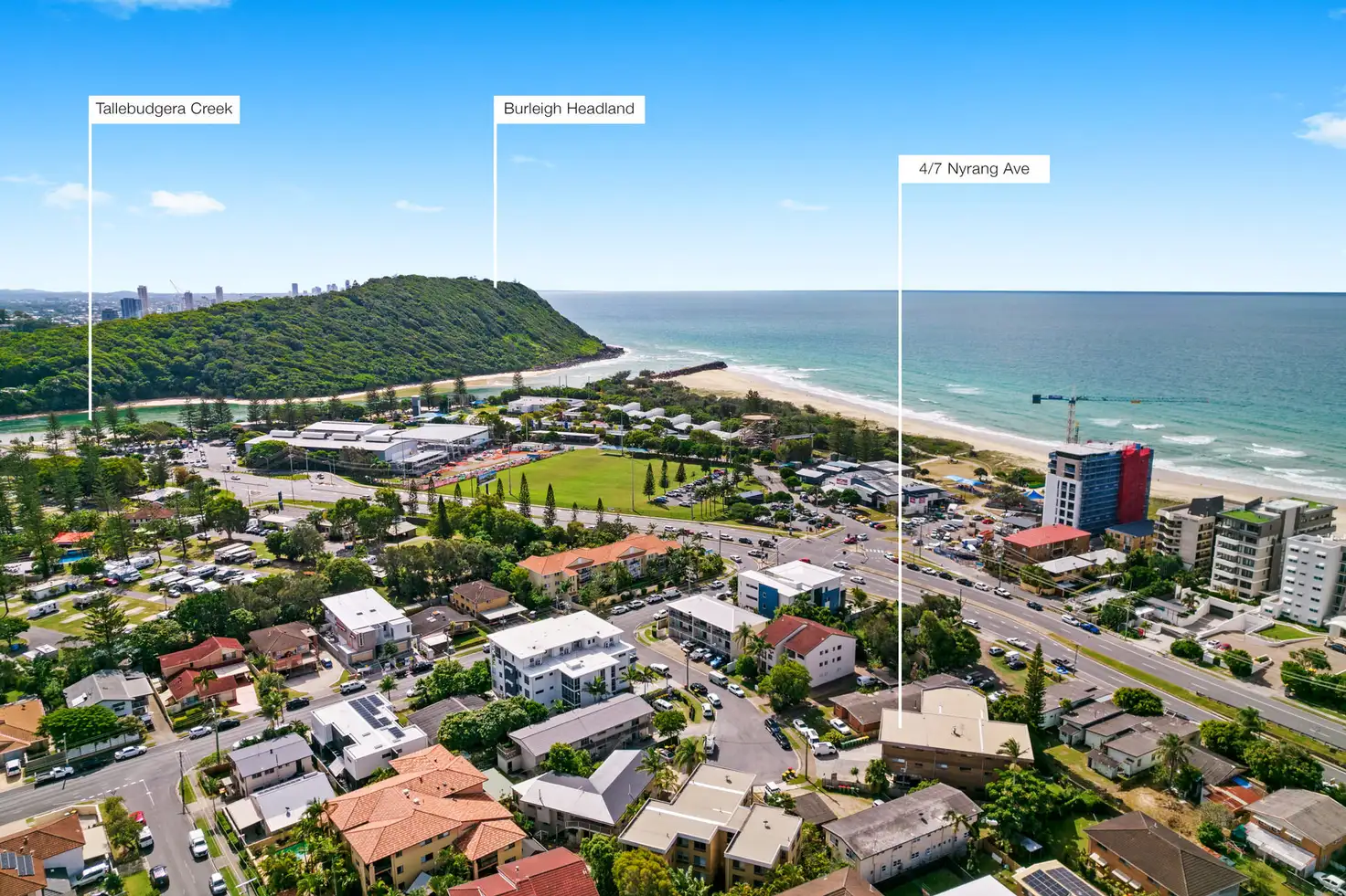 Main view of Homely unit listing, 4/7 Nyrang Avenue, Palm Beach QLD 4221