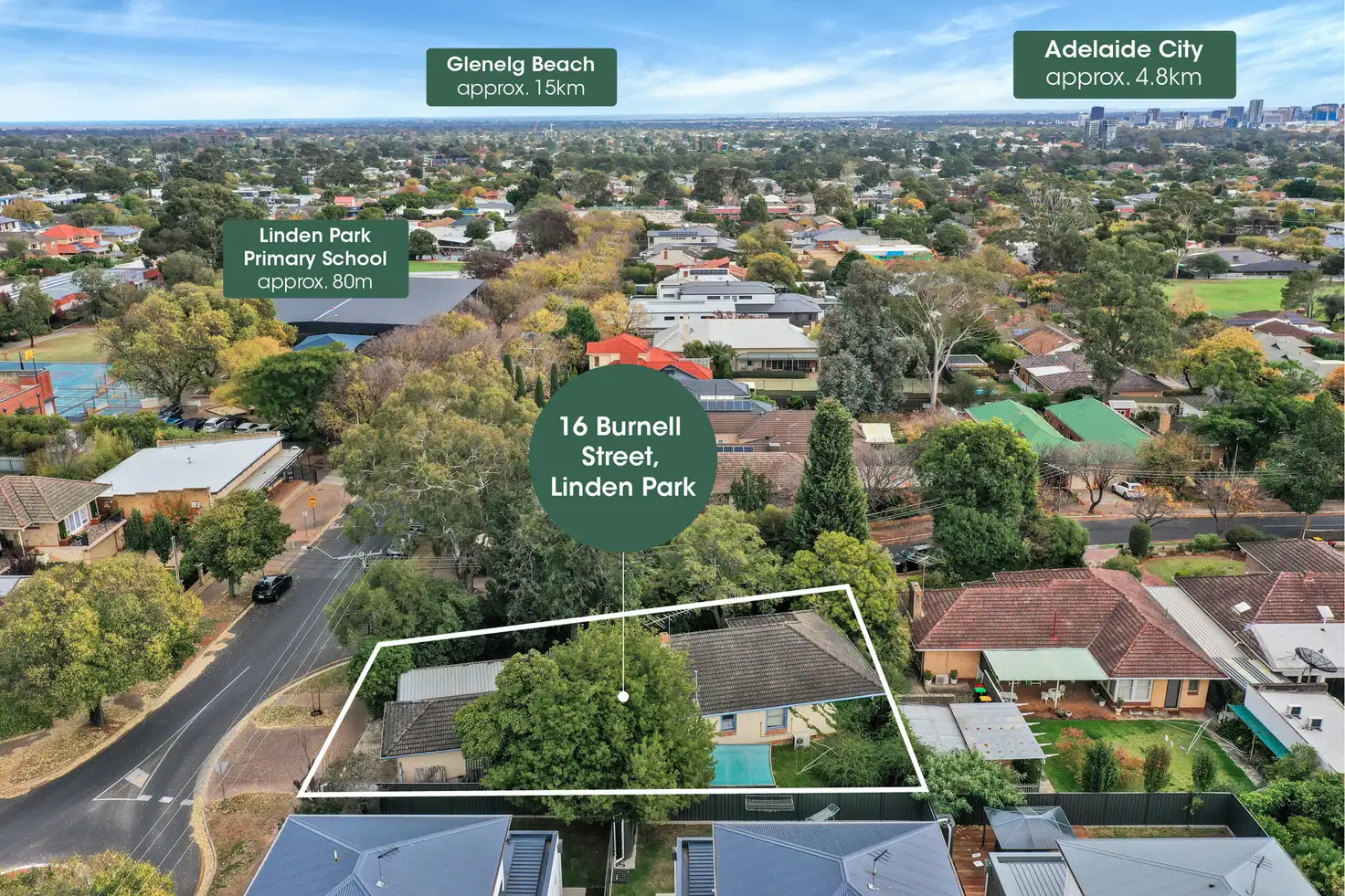 Main view of Homely house listing, 16 Burnell Street, Linden Park SA 5065