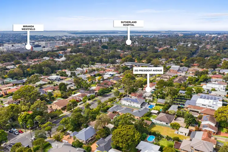Fifth view of Homely house listing, 202 President Avenue, Miranda NSW 2228
