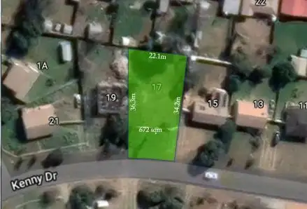 Main view of Homely land listing, 17 Kenny Drive, Tamworth NSW 2340