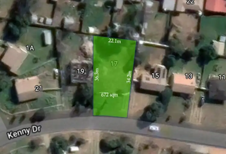 Second view of Homely land listing, 17 Kenny Drive, Tamworth NSW 2340