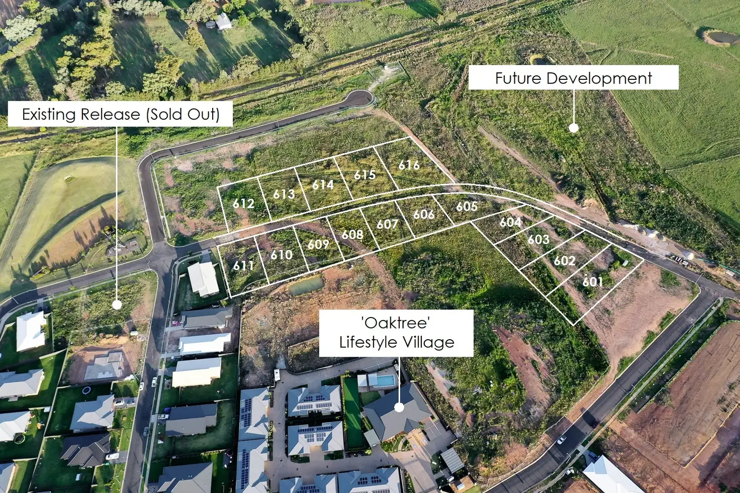 Main view of Homely land listing, LOT 607 Caerleon Estate, Mudgee NSW 2850