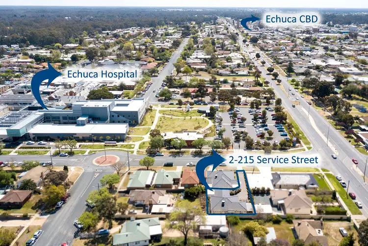 Second view of Homely townhouse listing, 2/215 Service Street, Echuca VIC 3564