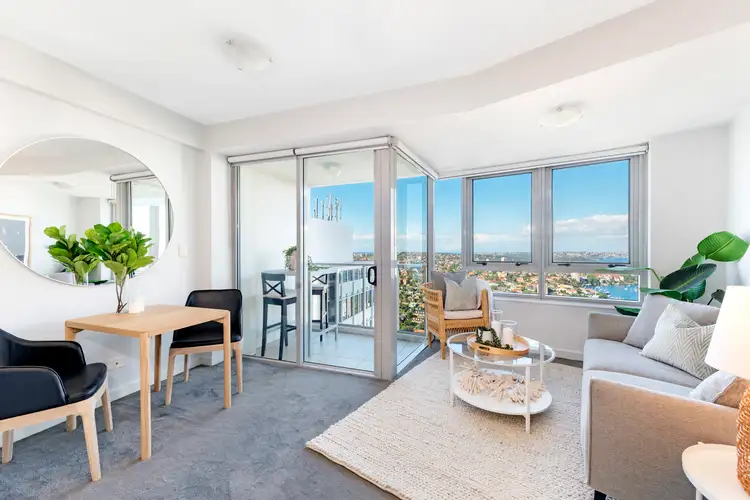 Second view of Homely studio listing, 2309/79-81 Berry Street, North Sydney NSW 2060