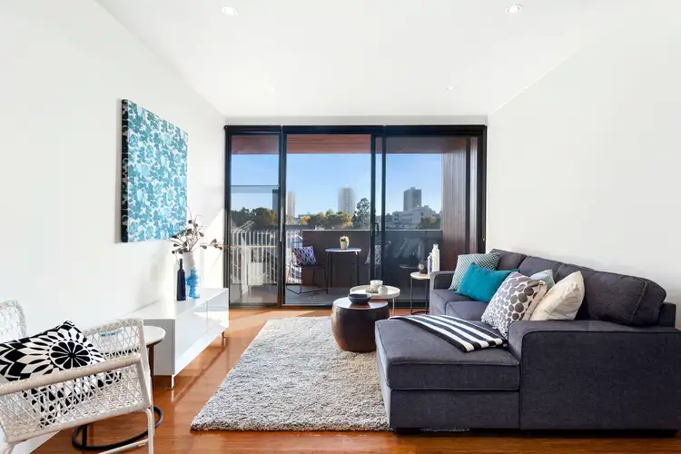 Second view of Homely apartment listing, 302/18 Hull Street, Richmond VIC 3121