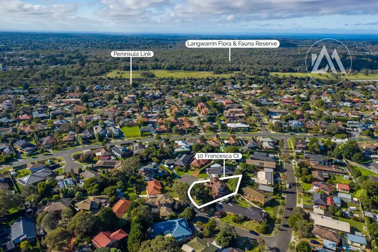 Second view of Homely house listing, 10 Francesca Court, Frankston VIC 3199