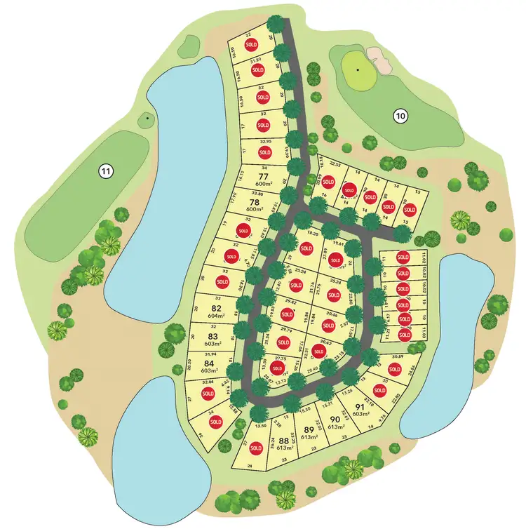 Third view of Homely land listing, LOT 79, 98 Fairways Drive, Mildura VIC 3500