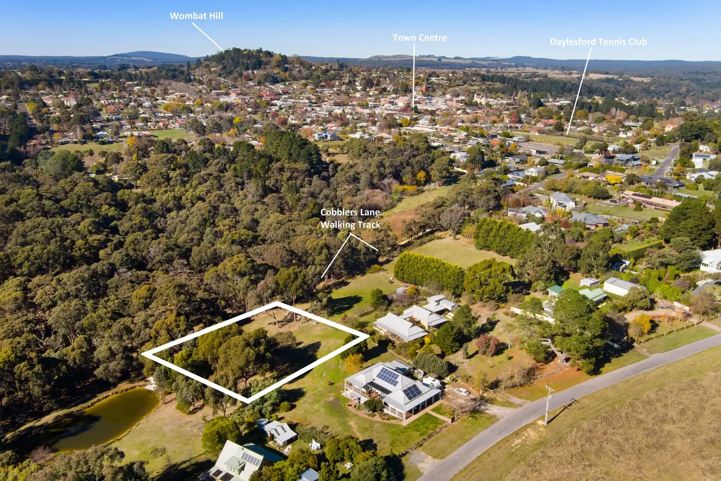 Main view of Homely land listing, 13 Langdon Court, Daylesford VIC 3460