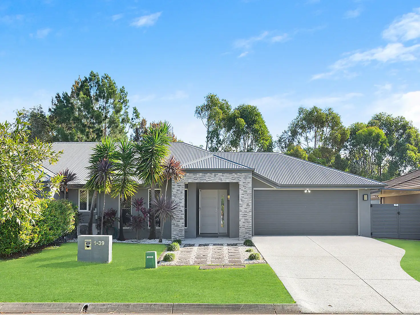 Main view of Homely semi-detached listing, 1/39 Liekefett Way, Little Mountain QLD 4551