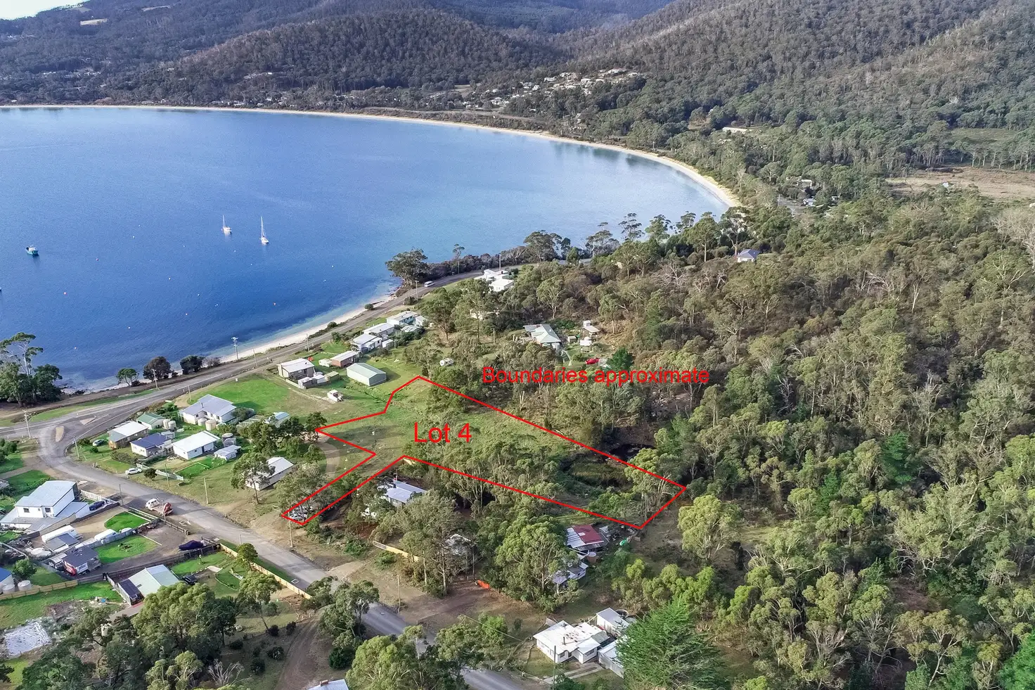 Main view of Homely land listing, LOT 4, 417 White Beach Road, White Beach TAS 7184