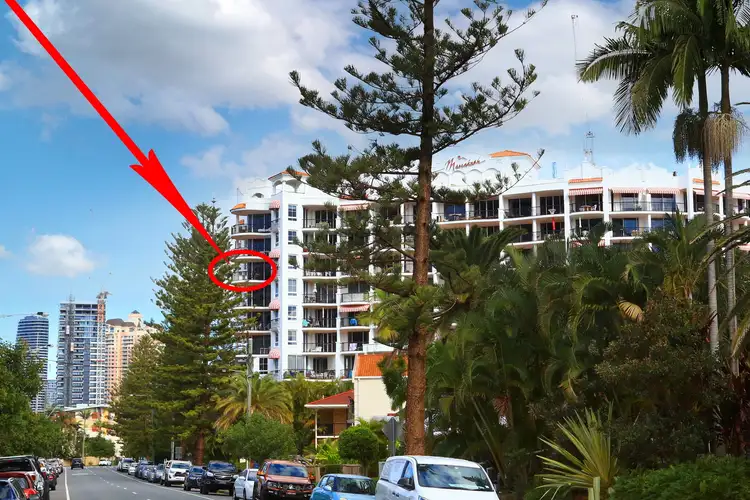Fourth view of Homely apartment listing, 603/9-21 Beach Parade, Surfers Paradise QLD 4217
