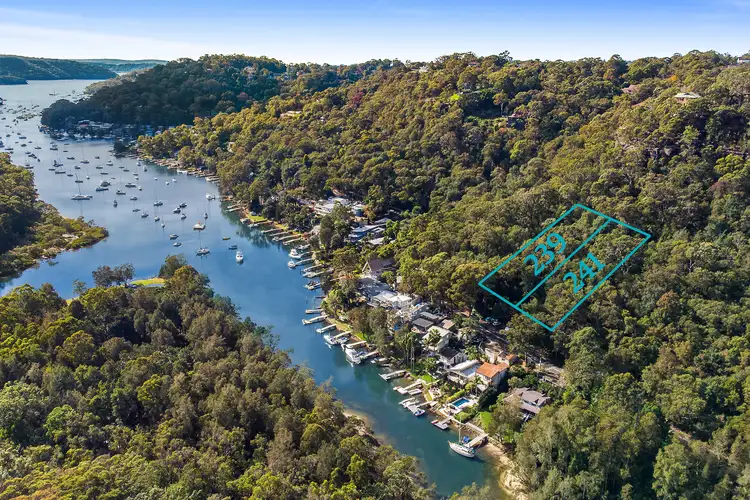 Main view of Homely land listing, 239 McCarrs Creek Road, Church Point NSW 2105