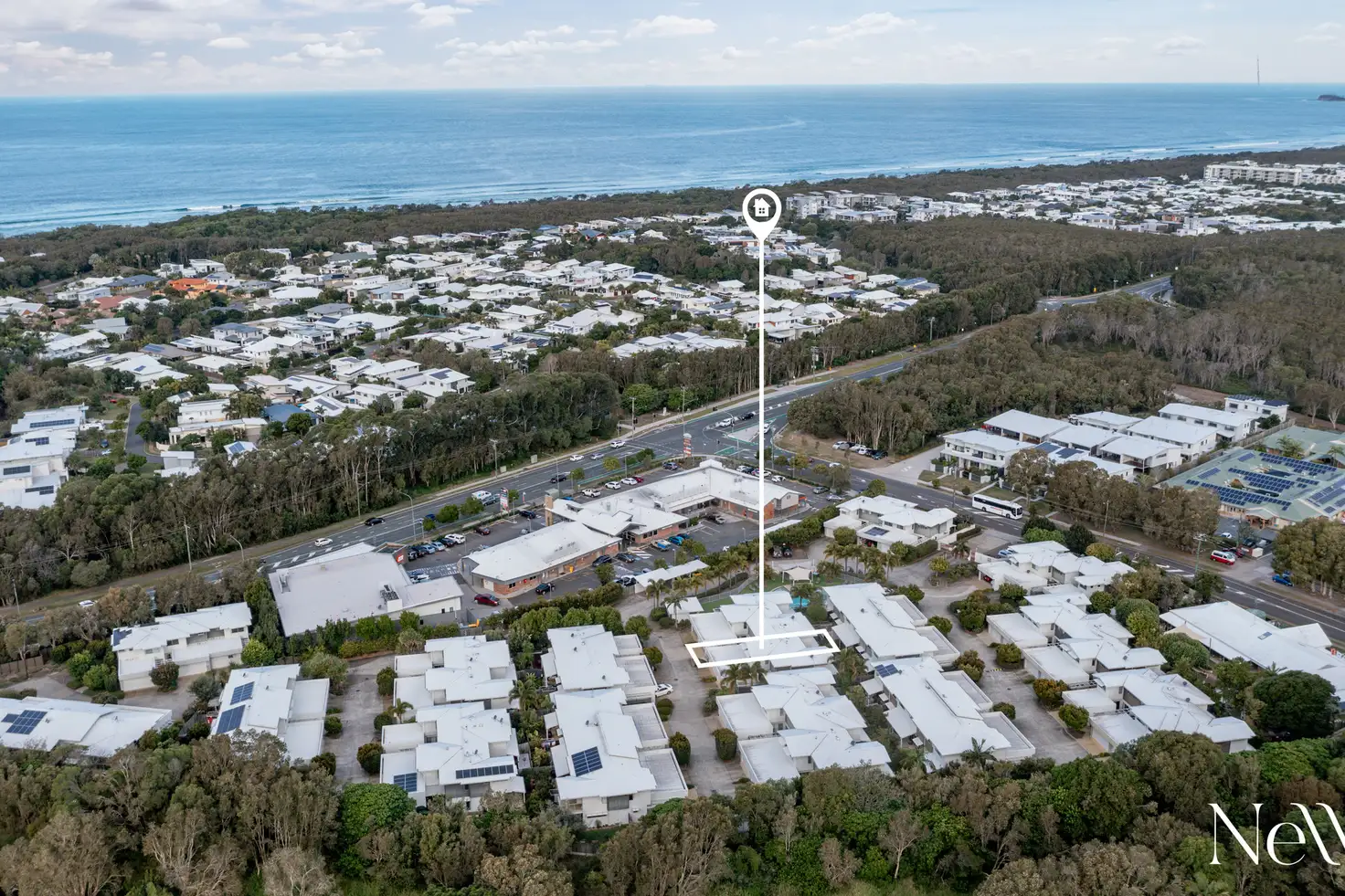 Main view of Homely unit listing, 24/6 Suncoast Beach Drive, Mount Coolum QLD 4573