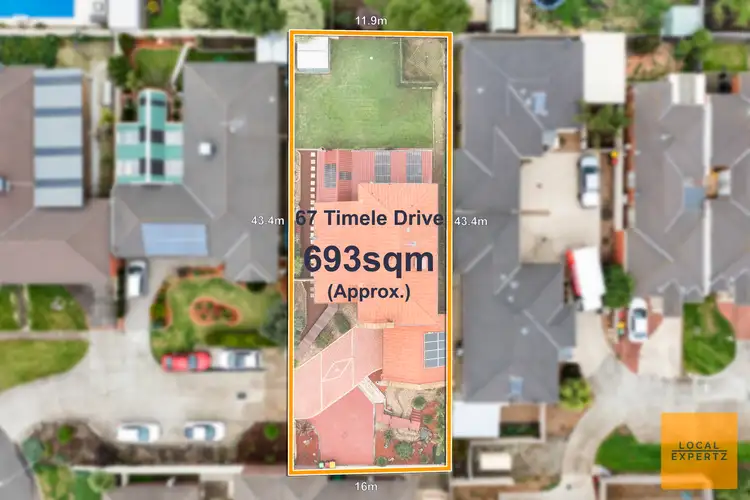 Second view of Homely house listing, 67 Timele Drive, Hillside VIC 3037