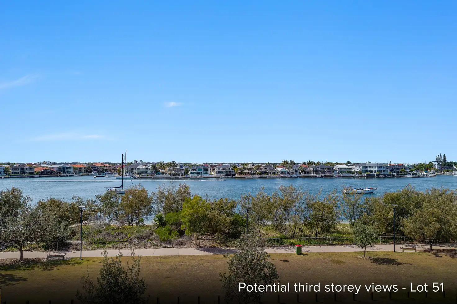 Main view of Homely land listing, LOT 58, 21 Salacia Drive, Paradise Point QLD 4216