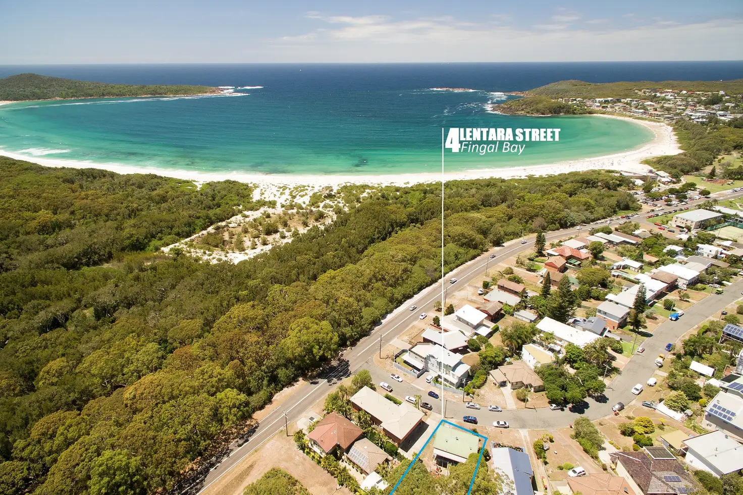 Main view of Homely land listing, 4 Lentara Street, Fingal Bay NSW 2315