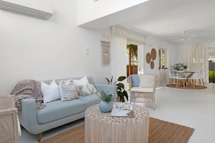 Main view of Homely semi-detached listing, 1/12 Ikkina Road, Burleigh Heads QLD 4220