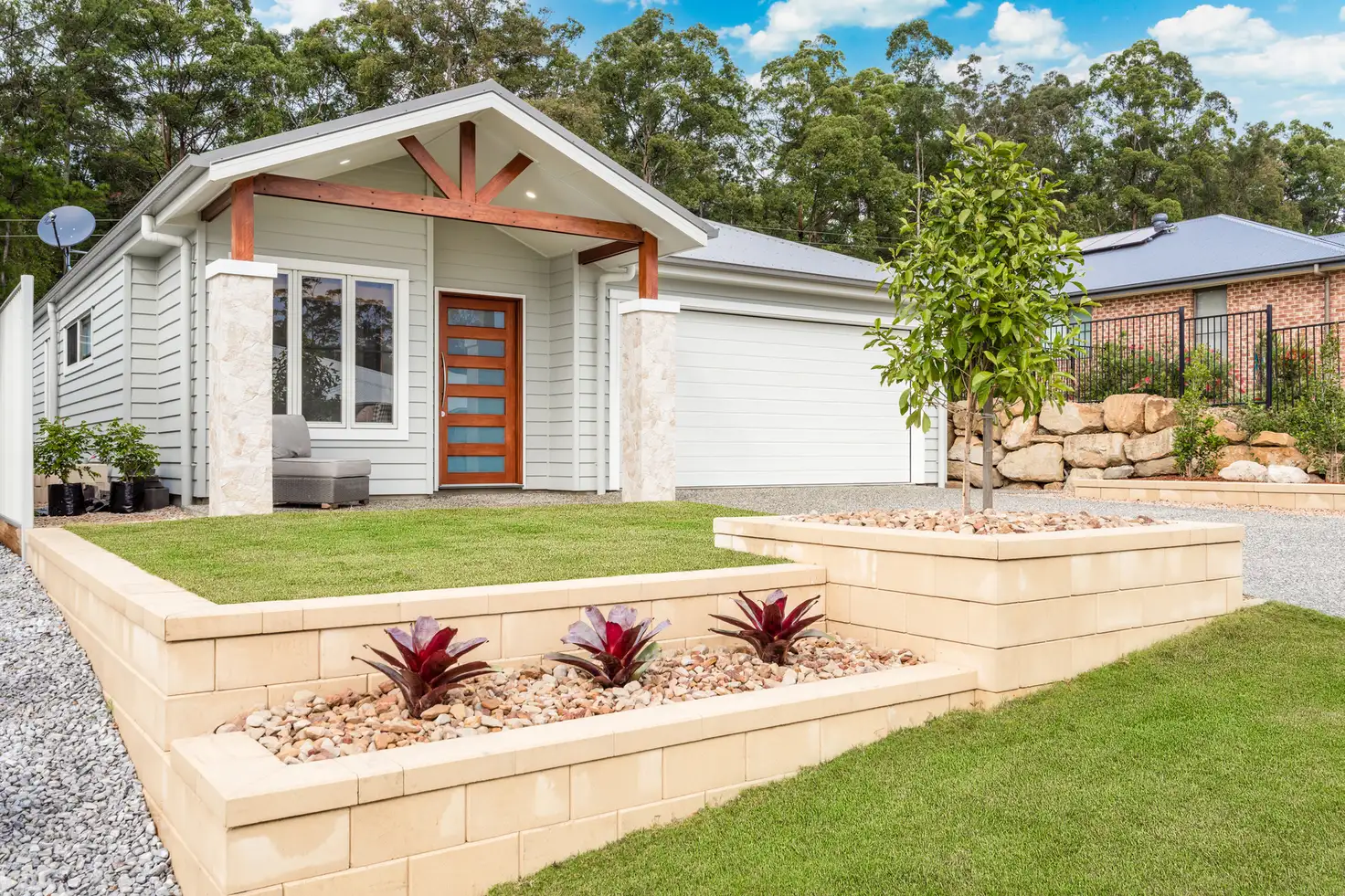 Main view of Homely semi-detached listing, 2/3 Outlook Rise, Mooloolah Valley QLD 4553